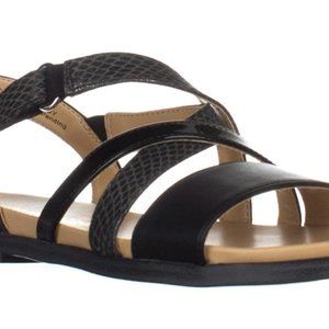Naturalizer Womens Kandy Leather Strappy Sandals